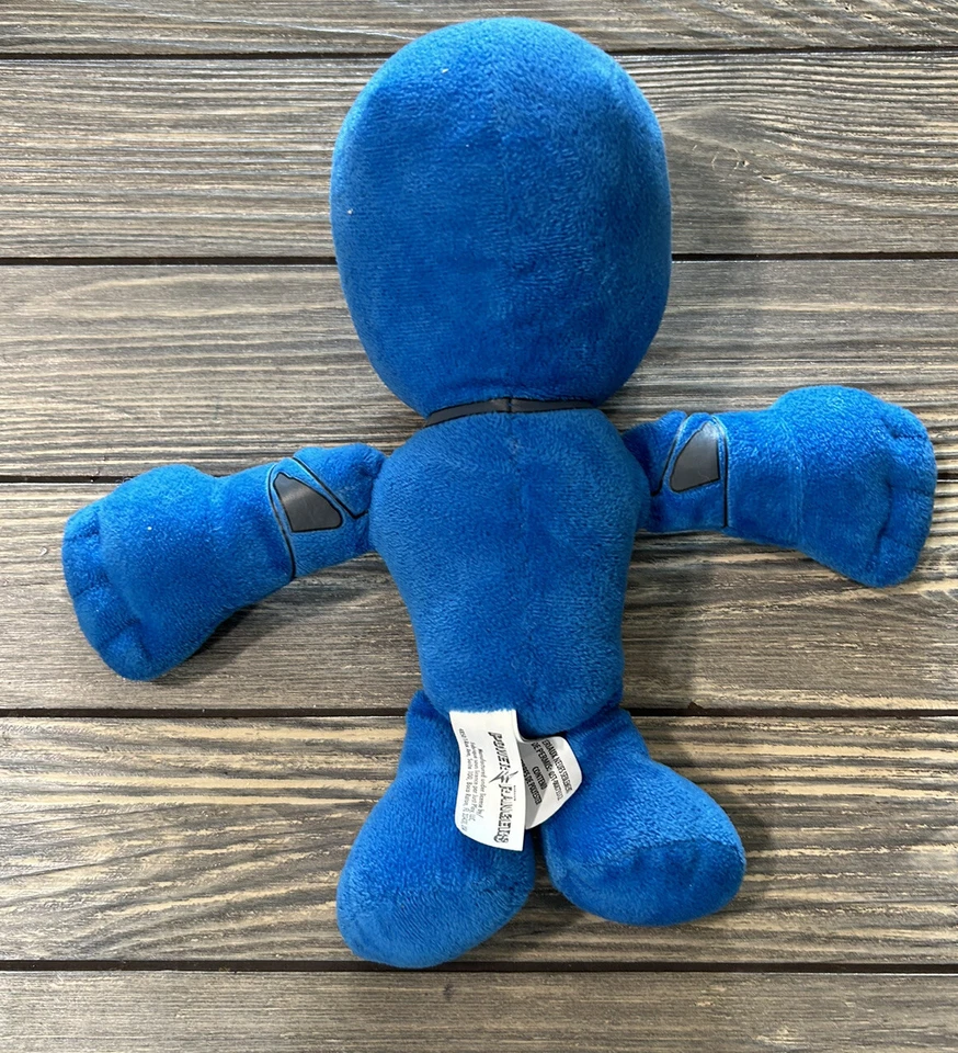 "Felpa Power Rangers Saban Blue Ranger 10"" Just Play 2016" Foto 2 de 3