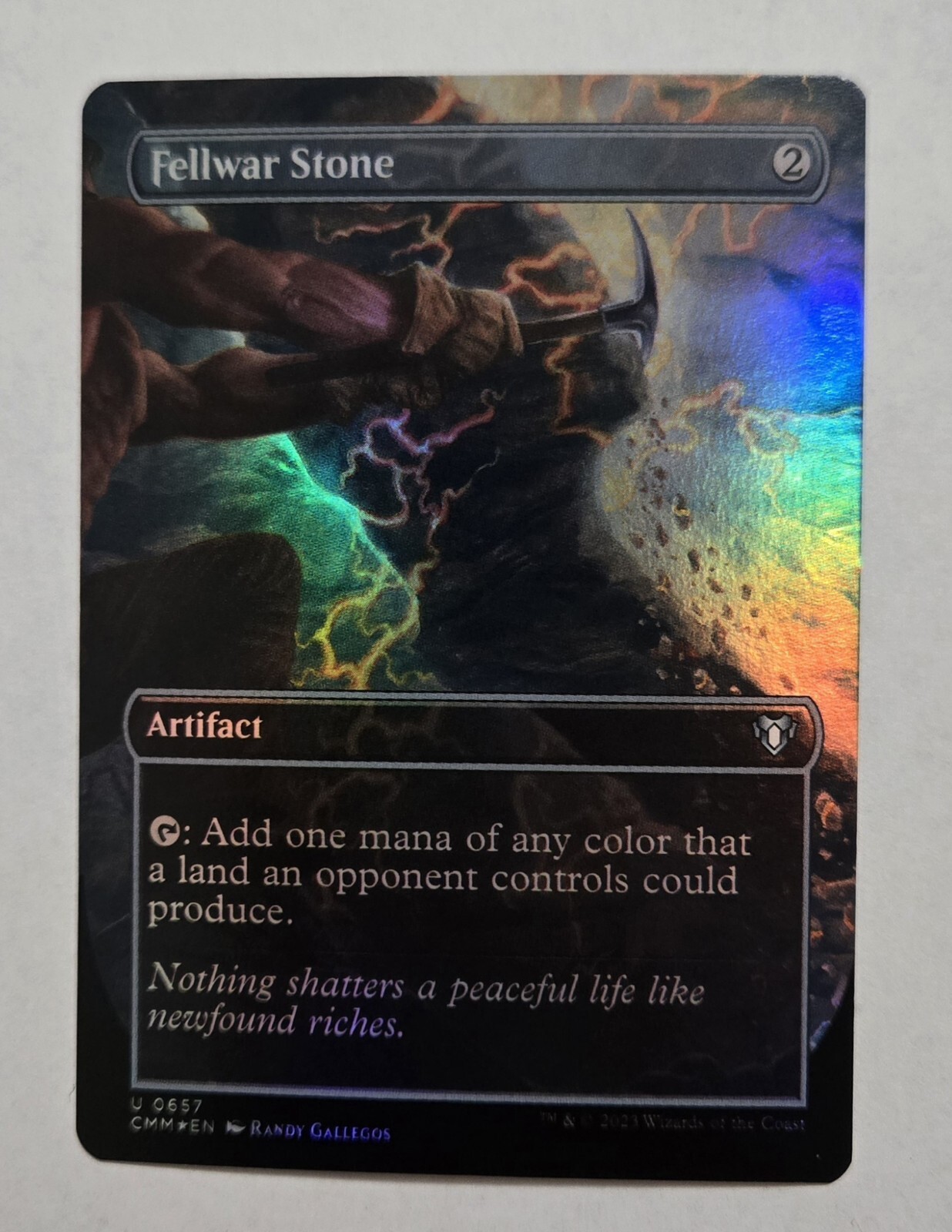 Fellwar Stone (Borderless) - Commander Masters
