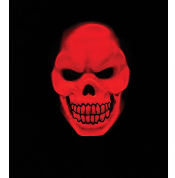 Máscara de calavera iluminada Foto 2 de 4