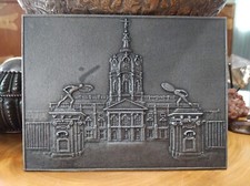 Placa Buderus de hierro fundido de colección Palacio de Charlottenburg, Berlín, Alemania
