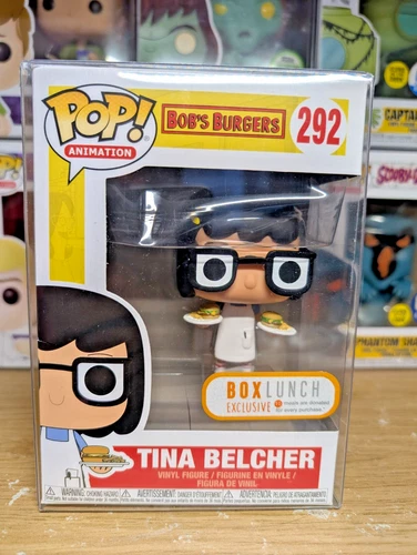 Funko POP! Animation Bobs Burgers Tina Belcher #292 Box Lunch w/Pop Protector