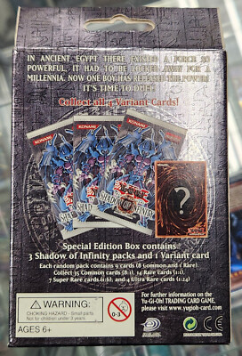 2006 YUGIOH SHADOW OF INFINITY SPECIAL EDITION MINI BOX (3