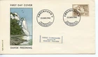 DENMARK 1962 Cliffs on Moen Island  FDC2518