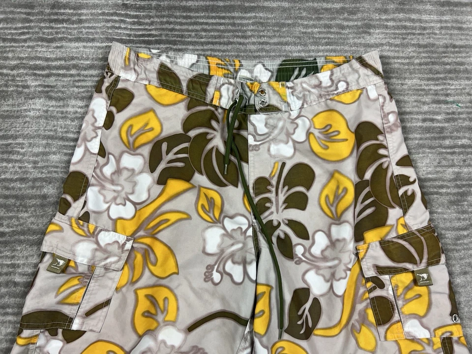 Marlin Trading Company Shorts Mens Medium Multicolor Mesh Lined Drawstring - Image 2 of 4