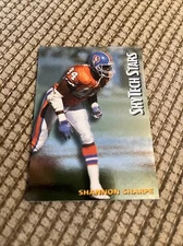 Vtg 1994 SkyBox Premium SkyTech Stars #ST-18 SHANNON SHARPE Den NFL