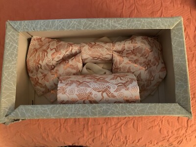 Vintage Tsuke Obi Sash W/ Knot Bow, Matching Zori (shoes) and Tabi (socks)