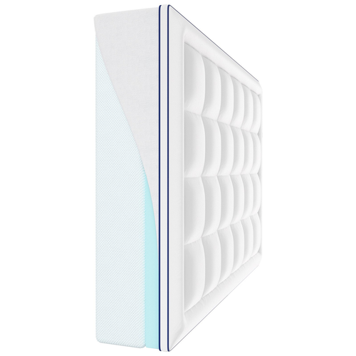 VEVOR Mattress Topper Premium Memory Foam Fiber Fill Queen Size 3 in