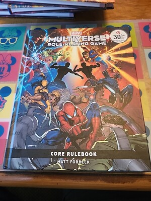 Marvel Multiverse Role-playing Game RPG Core Rulebook Random House 837 (O)