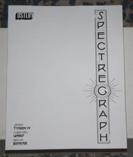DSTLRY Spectregraph #1 BLANK Sketch Cover Variant  - Tynion IV