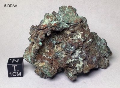 Native Copper Nugget - Campbell Mine Bisbee - Nice 97g - Old Lunchbox Specimen