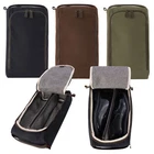 Canvas Shoe Bag Portable Travel Organizer For Footwear