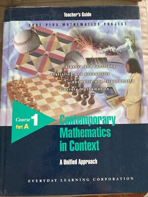 Contemporary Mathematics in Context Course 1 Part A Teacher's Guide School