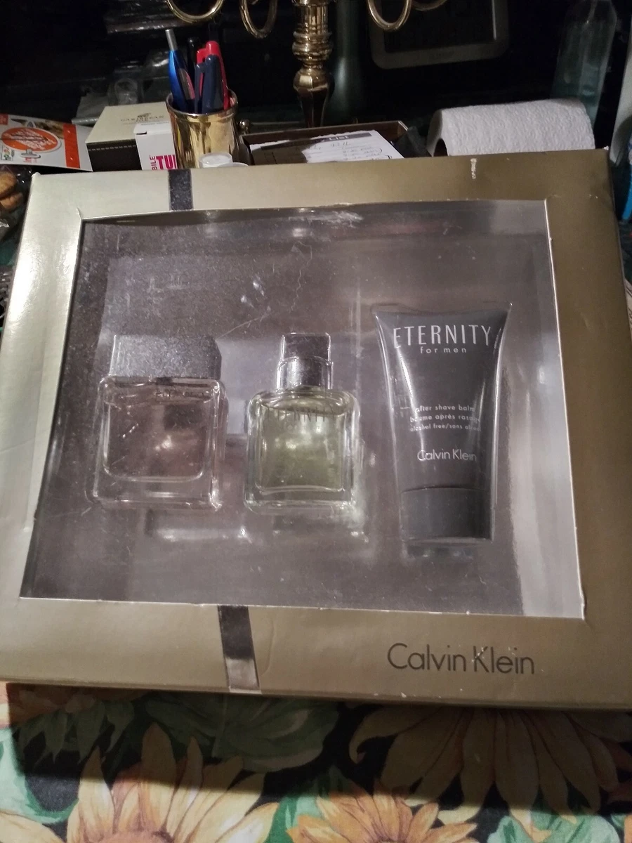 Calvin Klein ETERNITY MEN S GIFT SET NEW IN BOX eBay