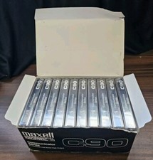 New - Maxell Professional Industrial Communicator Series C90 Cassettes - 10 Pack
