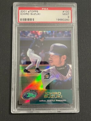 2001 eTopps Ichiro Suzuki RC #100 PSA 9