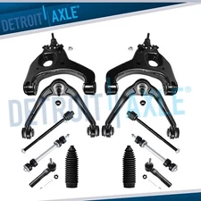 12pc Front Upper Lower Control Arm Ball Joint for 1999-2006 GMC Sierra 1500 2WD