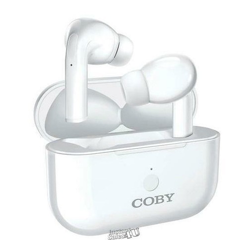 Coby-True Wireless Earbuds White 