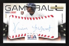 2014 Panini USA Stars & Stripes Xavier LeGrant Gameball Signatures Auto #'d /25