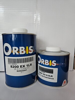 ORBIS  AXALTA EURO 2:1 MIX HIGH GLOSS HS  CLEAR COAT KIT