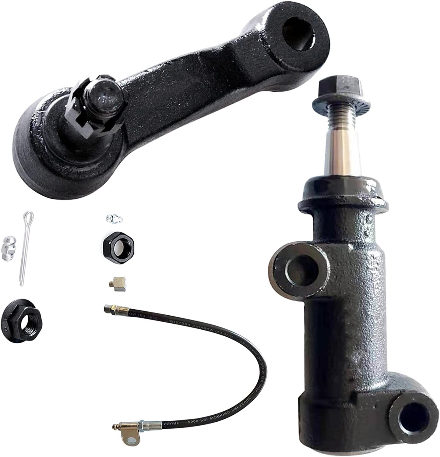 2Pc Pitman & Idler Arm For Chevy GMC Cadillac Silverado Sierra Yukon