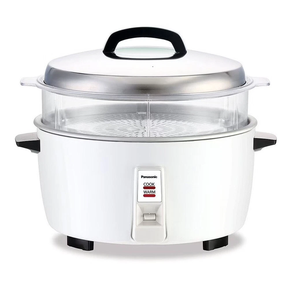 Panasonic SR-GA321SH 17-Cup 3.2L Commercial Large Rice Cooker with Steam Basket