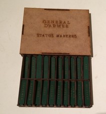 'NEW' General d'Armee Status Marker Storage box`