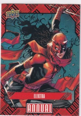 Upper Deck 2023-24 Marvel Annual No. 22 Elektra