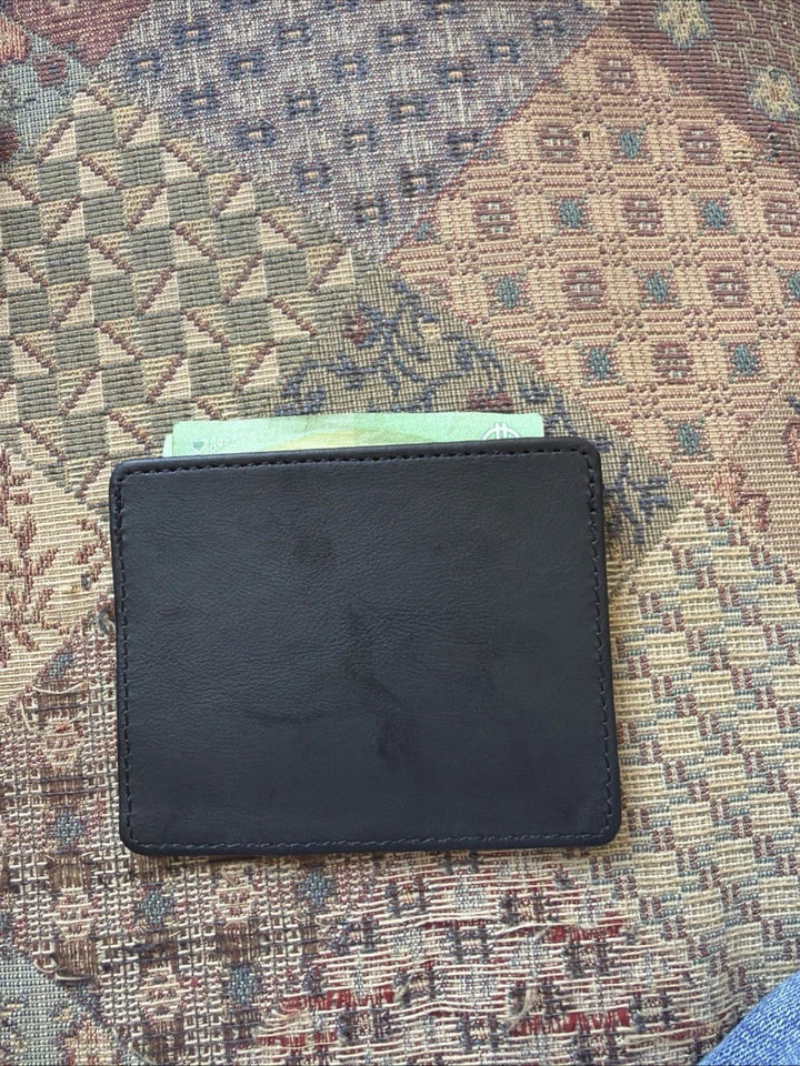 Portafoglio Portatessere Pelle Nero - Immagine 2 di 3