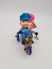 Vintage Mechanical Wind-Up Toy MTU Happy Days Police Tricycle Made in Korea A60