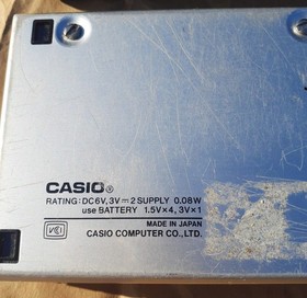 JUNK CASIO Super College VX-4 Pocket Computer PokeCon C Language