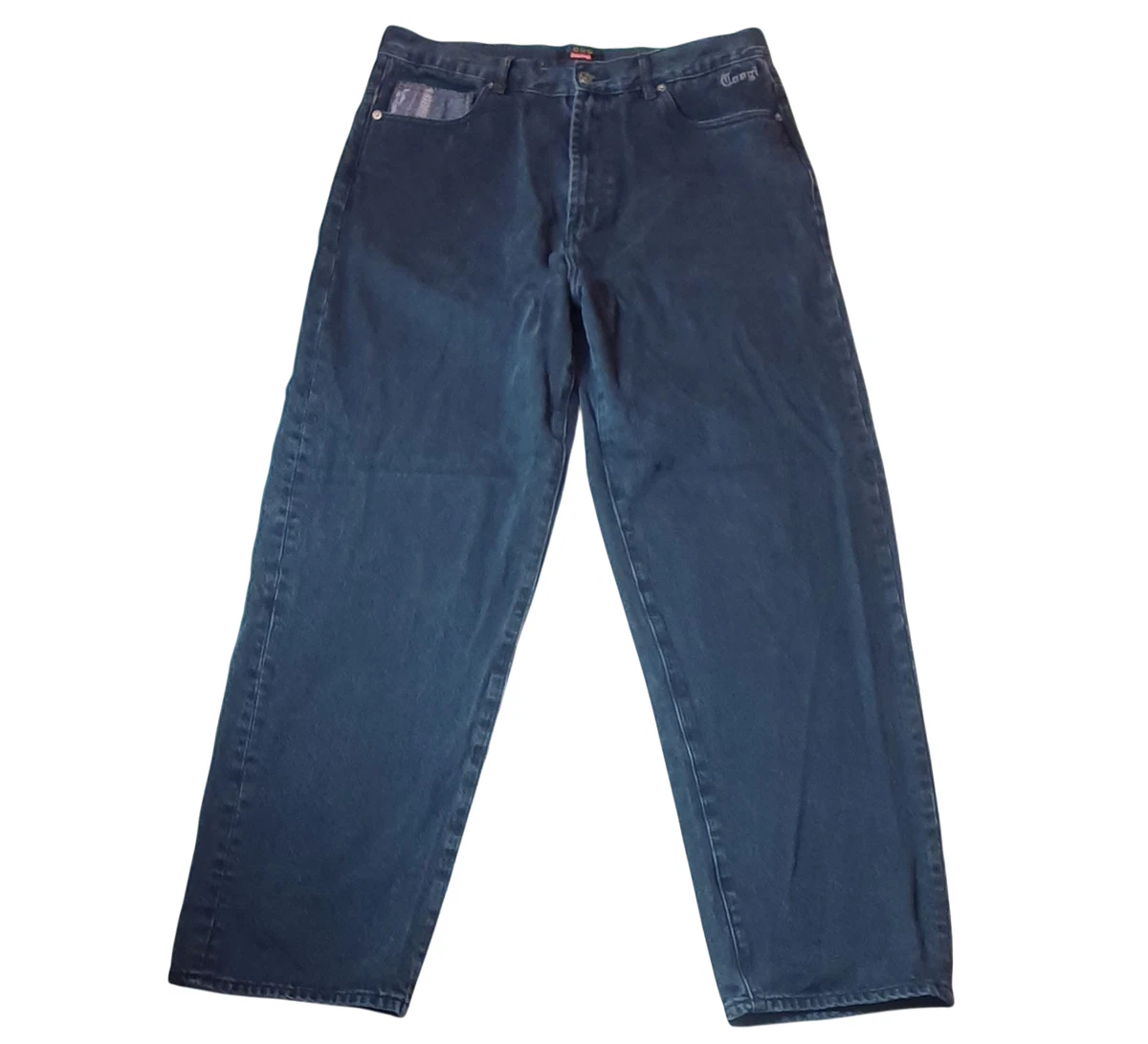 34 supreme loose fit jean washed blue L 【公式通販】