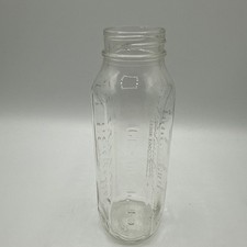 Vintage Evenflo 8oz Glass Baby Bottle Mid Century Replacement Feeding