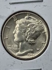 1944 Mercury Dime BU Uncirculated Silver Coin Nice Luster