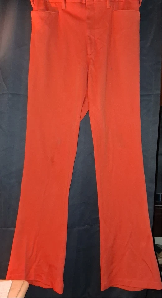 Leesures Leesures años 70 en naranja vintage originales Foto 3 de 4