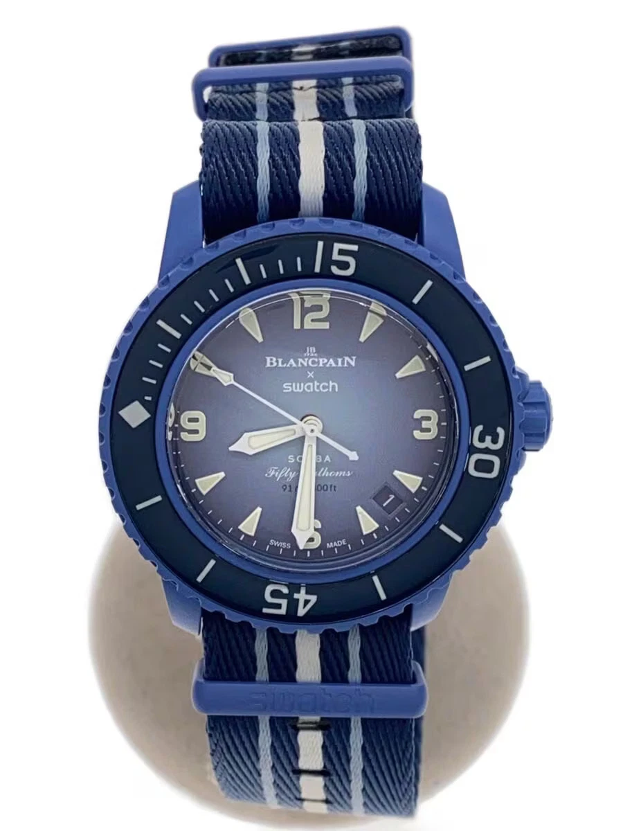 Blancpain — Blancpain SCUBA Fifty Fathoms Canvas 42mm Blue Dial 2025 Wristwatch #2nW1525