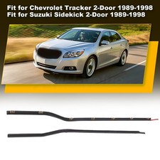 2pcs Outer Weather Strip 83810-65a00 For Chevy Tracker Suzuki Sidekick 1989-1998 2pcs Outer Weather Strip 83810-65a00 For Chevy Tracker Suzuki Sidekick 1989-1998
