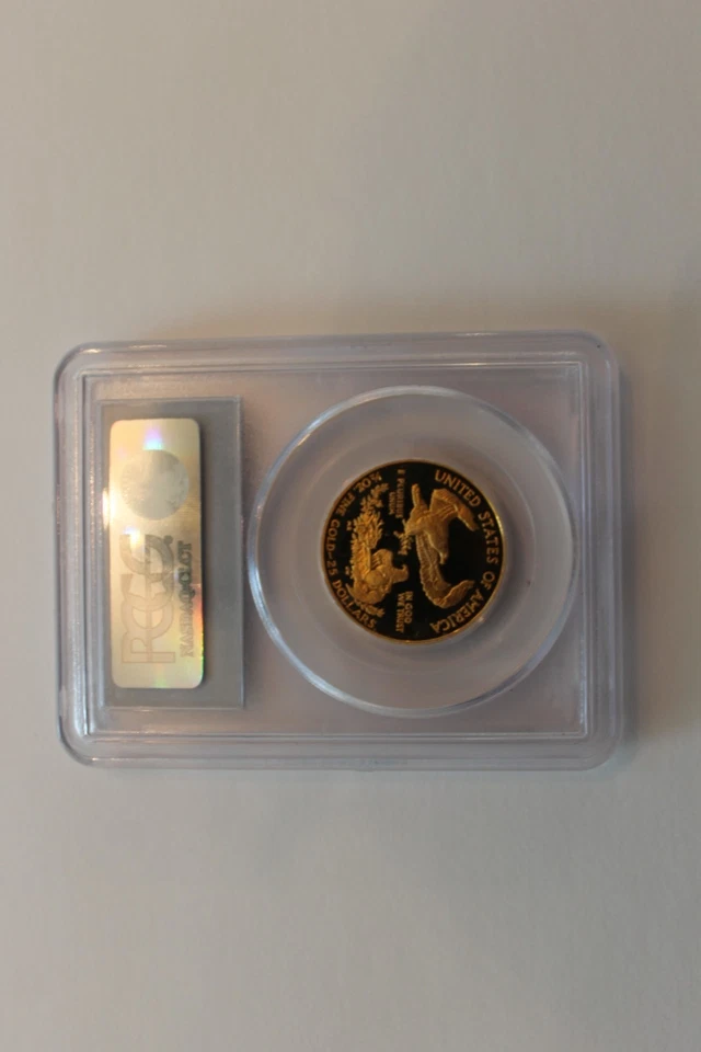 Juego American Gold Eagle 2008-W a prueba de 4 monedas PR69DCAM Foto 4 de 4