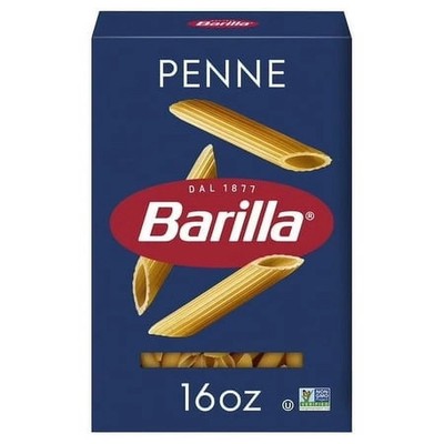 6 pack, Barilla Classic Non GMO, Kosher Certified Penne Pasta, 16 oz.
