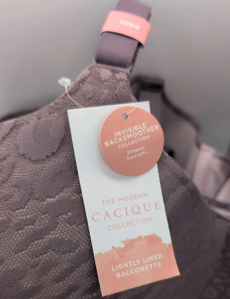 Juego de sujetador y bragas Lane Bryant en talla 46DD y talla 26/28 - Cobertura completa  Foto 4 de 4