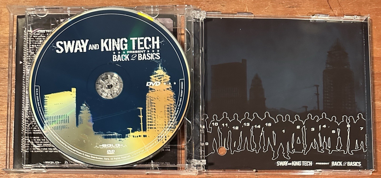 Sway & King Tech CD & DVD Set Presents Back 2 Basics