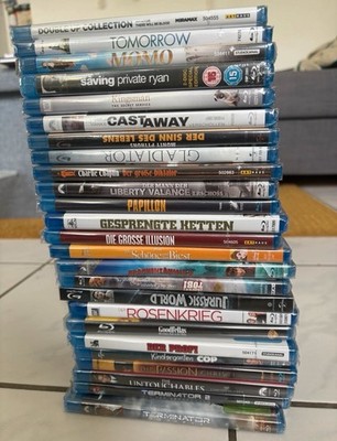 25x Blu-ray Sammlung OVP NEU   Terminator, Gladiator, GoodFellas, FSK 16