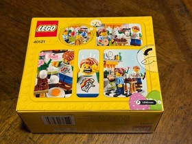 LEGO 40121 Easter Egg Painting Mini Figures Chicken New Sealed Box Retired Set