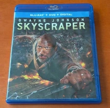 Skyscraper Blu-ray The Rock Dwayne Johnson Rawson Marshall Thurber Neve Campbell