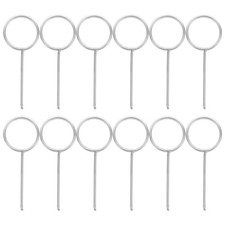 20 Pcs Stainless Steel Drain Grate Puller Lifting Tool Remover Hooks