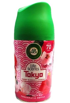 21,87 /L- 6x AIRWICK Nachfüller ''Tokyo-Cherry Blossom'' für Freshmatic Max- 250ml