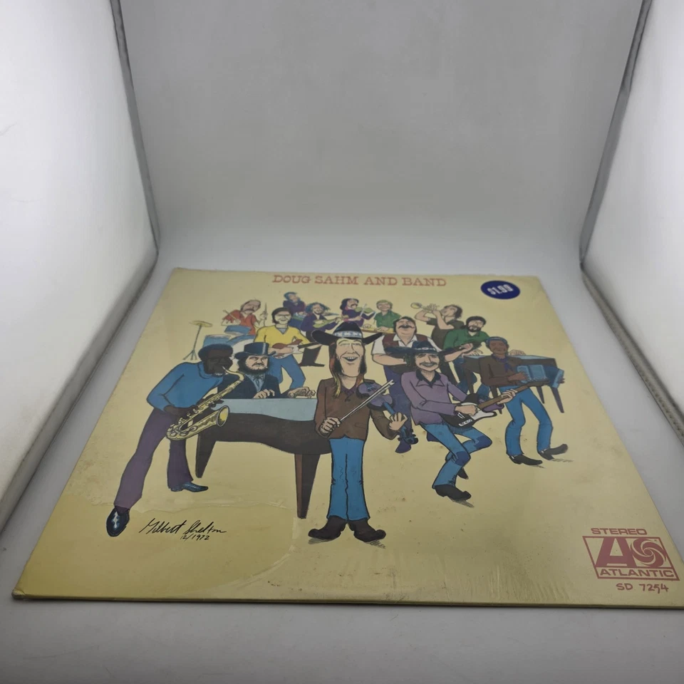Doug Sahm And Band Vinyl Lp - Sealed - 1974 - "Bob Dylan" SD 7254 - Rock - Folk - Image 3 of 4