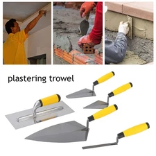 Plastering Brick Tradesman Tool Set 5Pcs Jointing Gauging Hand Trowel