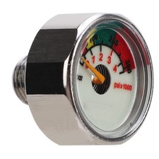 (Flasche Manometer Luft Tauchen Zylinder Sauerstoff Tank Edelstahl)