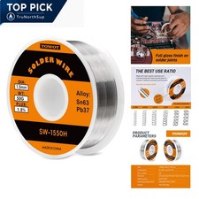 High Purity Tin Lead Rosin Core Solder Wire 1.5mm 50g for Electronics Repair