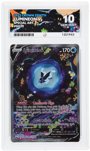 Lumineon V GG39/GG70 ACE 10 Crown Zenith Pokemon Card Game